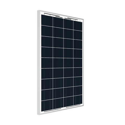 Image of ACOPower 100W Polycrystalline Solar Panel for 12 Volt Battery Charging