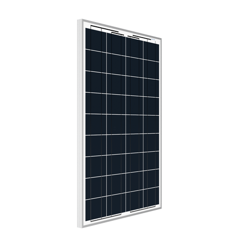 Image of ACOPower 100W Polycrystalline Solar Panel for 12 Volt Battery Charging