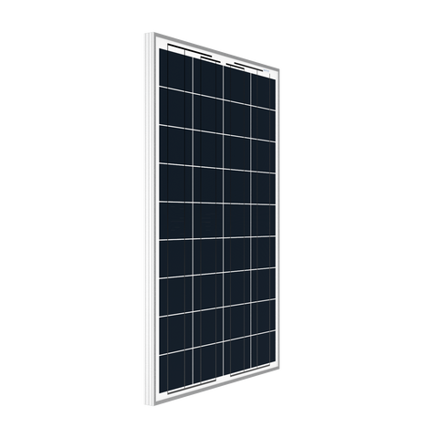 Image of ACOPower 100W Polycrystalline Solar Panel for 12 Volt Battery Charging