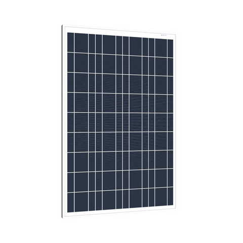 Image of ACOPower 100W Polycrystalline Solar Panel for 12 Volt Battery Charging