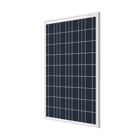 Image of ACOPower 100W Polycrystalline Solar Panel for 12 Volt Battery Charging