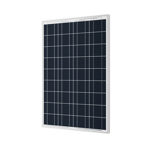 Image of ACOPower 100W Polycrystalline Solar Panel for 12 Volt Battery Charging