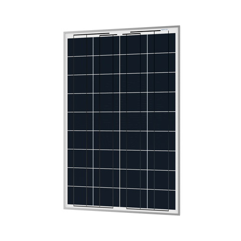 Image of ACOPower 100W Polycrystalline Solar Panel for 12 Volt Battery Charging