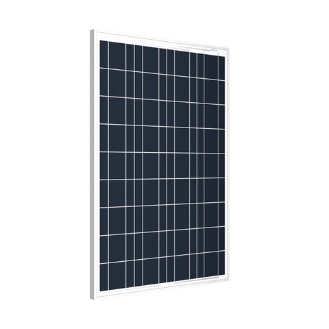 Image of ACOPower 100W Polycrystalline Solar Panel for 12 Volt Battery Charging