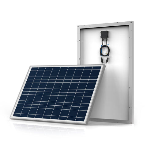 Image of ACOPower 100W Polycrystalline Solar Panel for 12 Volt Battery Charging