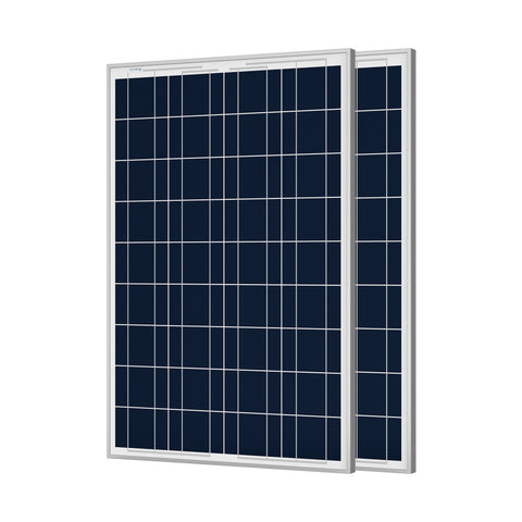 Image of ACOPower 100W Polycrystalline Solar Panel for 12 Volt Battery Charging