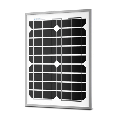 Image of ACOPower 20 Watt Mono Solar Panel for 12 V Battery Charging, Off Grid