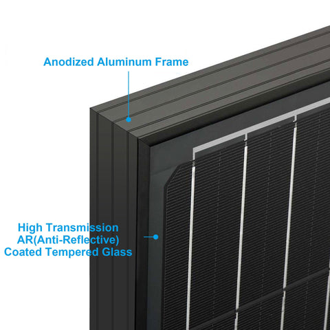 Image of ACOPOWER 100 Watts Monocrystalline Solar Panel