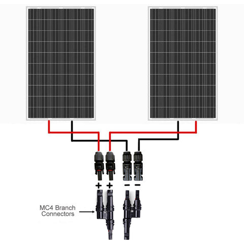 Image of ACOPWER 1 Pair Solar Panel PV T/Y Connectors