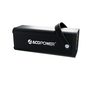 ACOPOWER PS100 Power Station, 154Wh Portable Solar Generator, 110V/200W AC Outlet