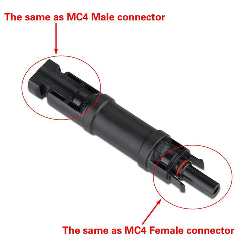 Image of ACOPOWER 15A 4 Pair MC4 in-Line Diode Connector - acopower