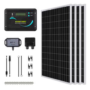 400 Watt 12 Volt Solar RV Kit - Solar Energy Giant